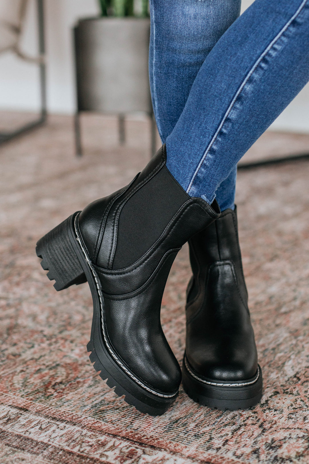 Prioritizing Me Boots - Black