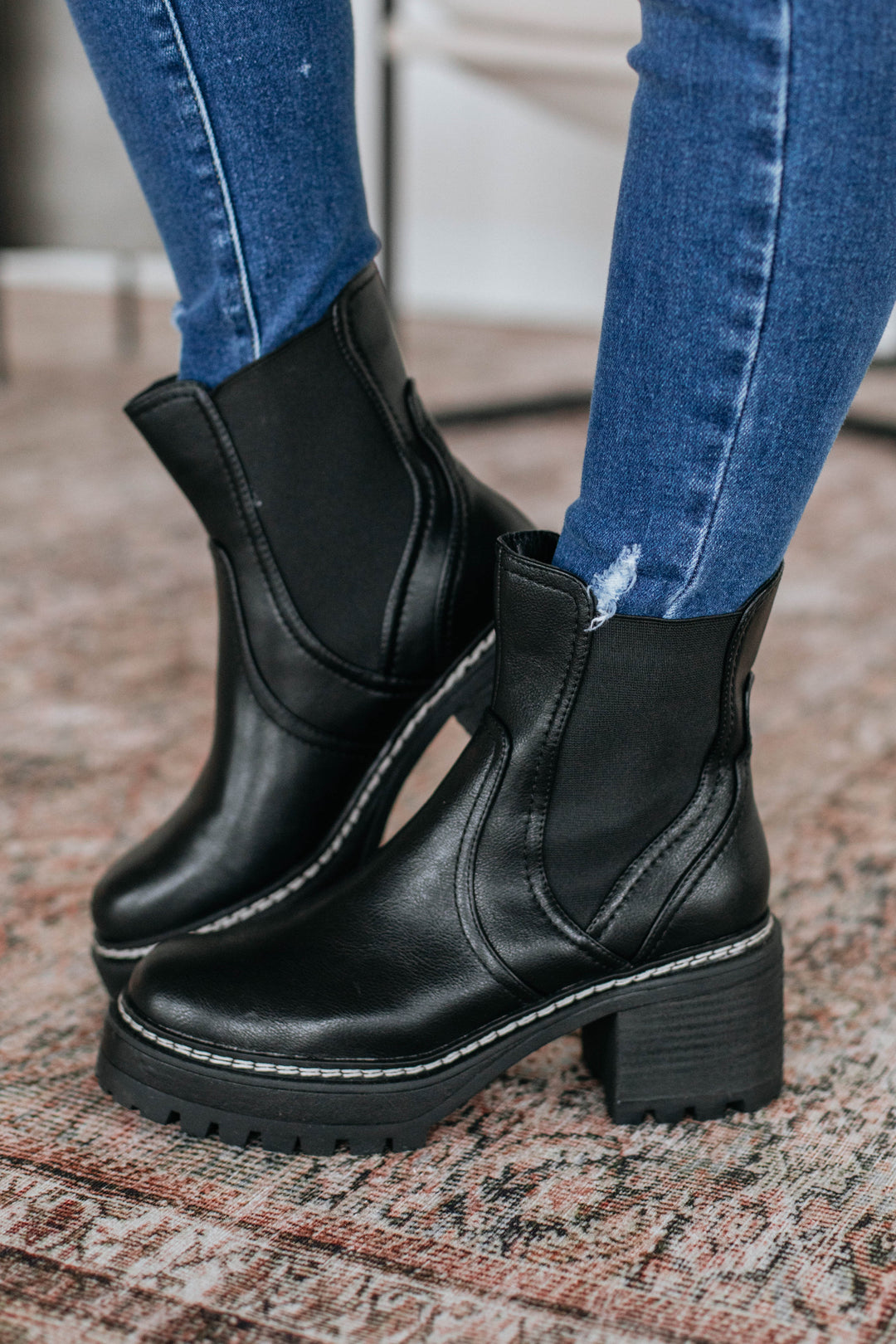 Prioritizing Me Boots - Black