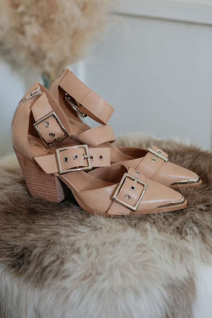 Proving My Point Heels - Beige