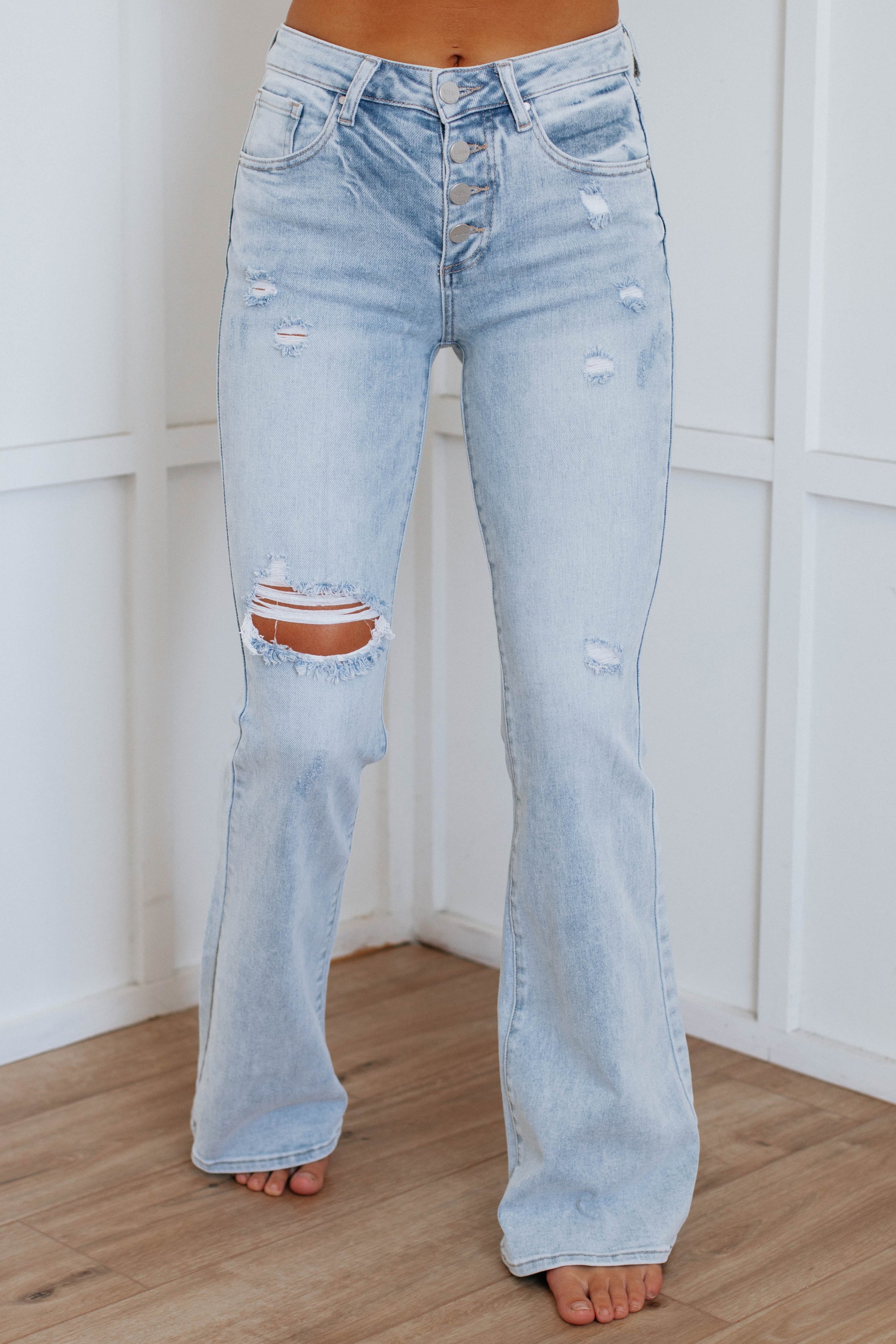 Rayna Risen Jeans - Light Wash