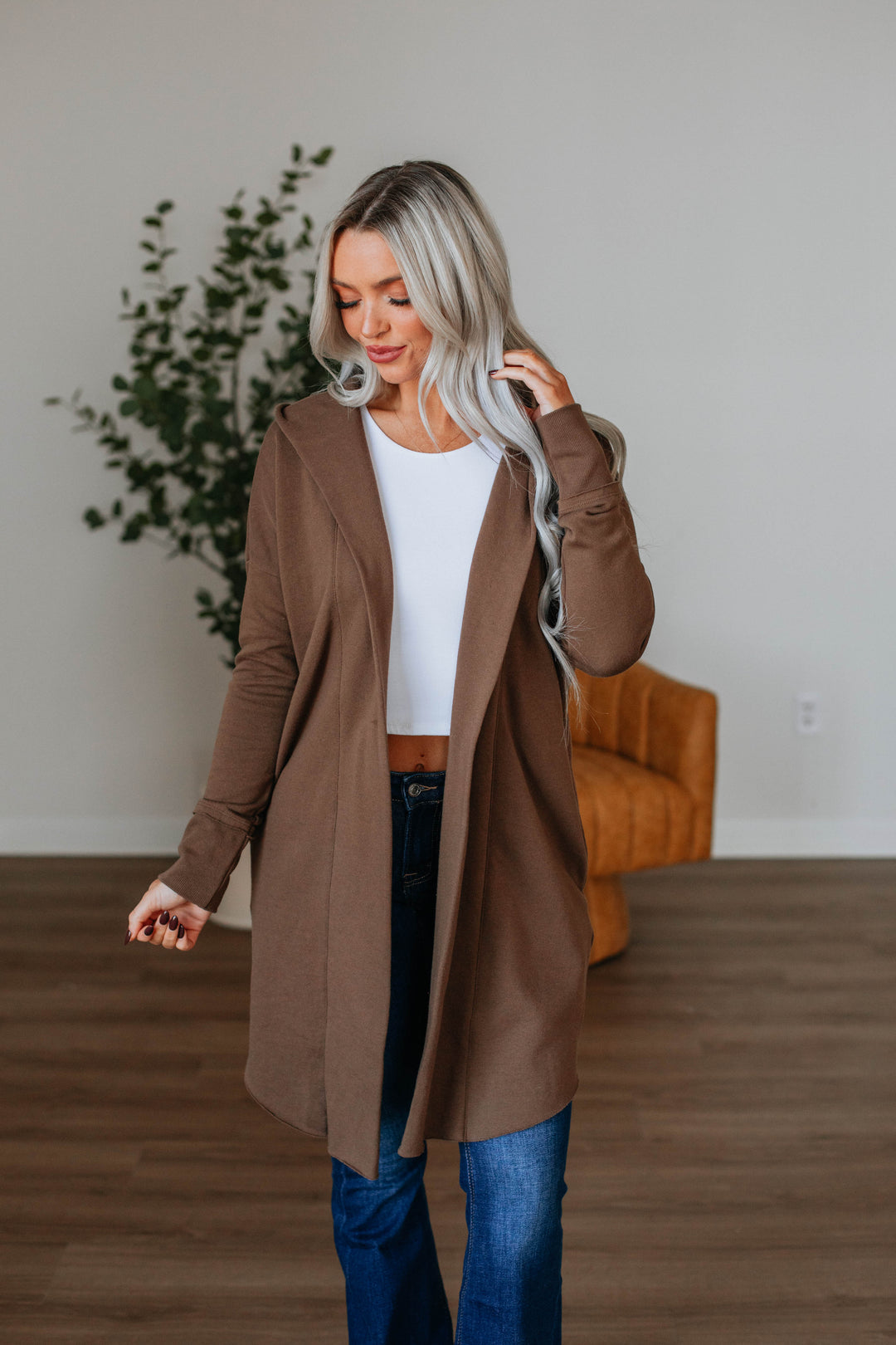 Rebekah Cardigan - Mocha