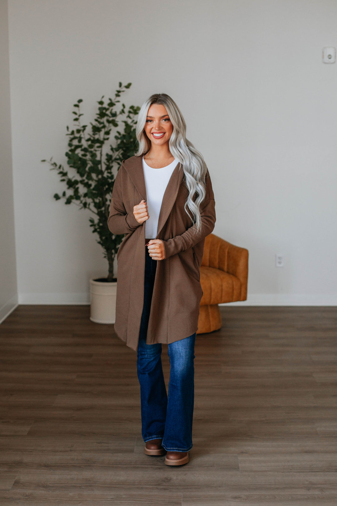 Rebekah Cardigan - Mocha