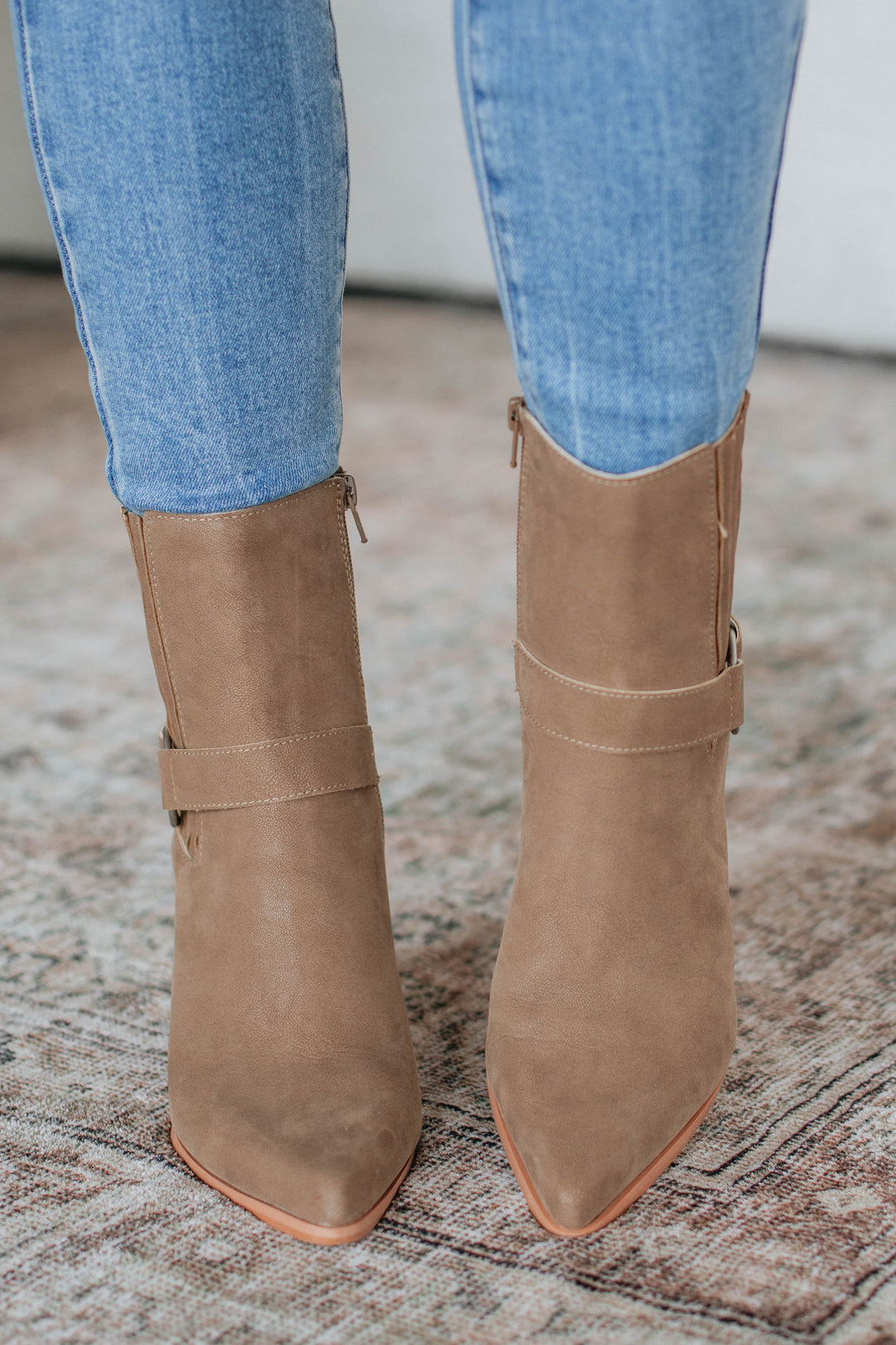 Reckless Attitude Boots - Dark Taupe