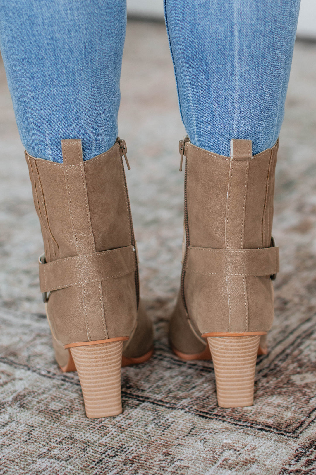 Reckless Attitude Boots - Dark Taupe