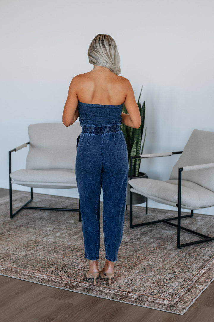 Kaye Jumpsuit - Navy