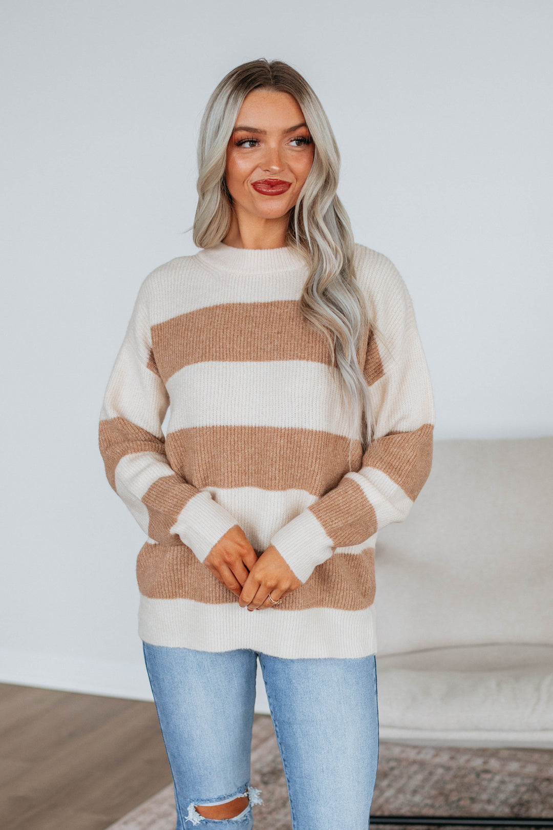 Reghan Striped Sweater