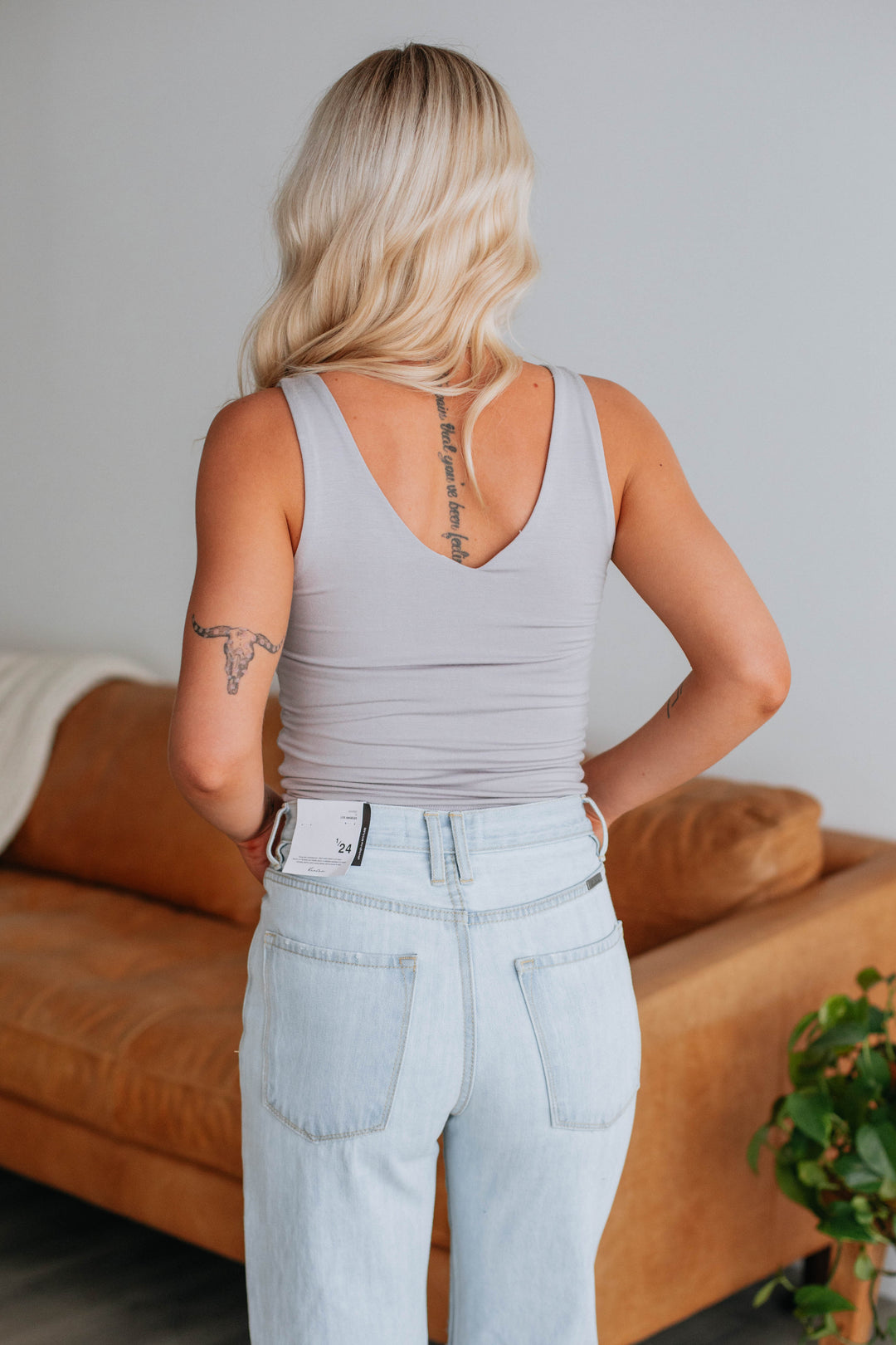 Rio Basic Tank - Earth Grey