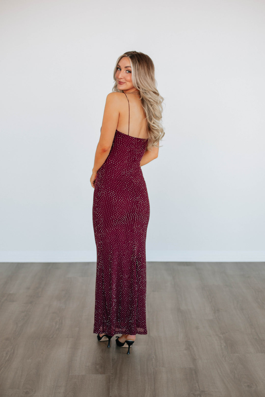 Rising To The Occasion Dress - Wine