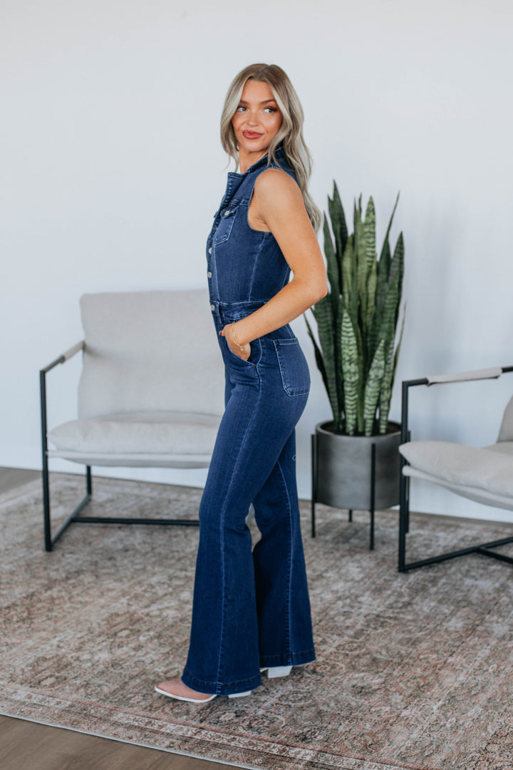 Rovie Denim Jumpsuit