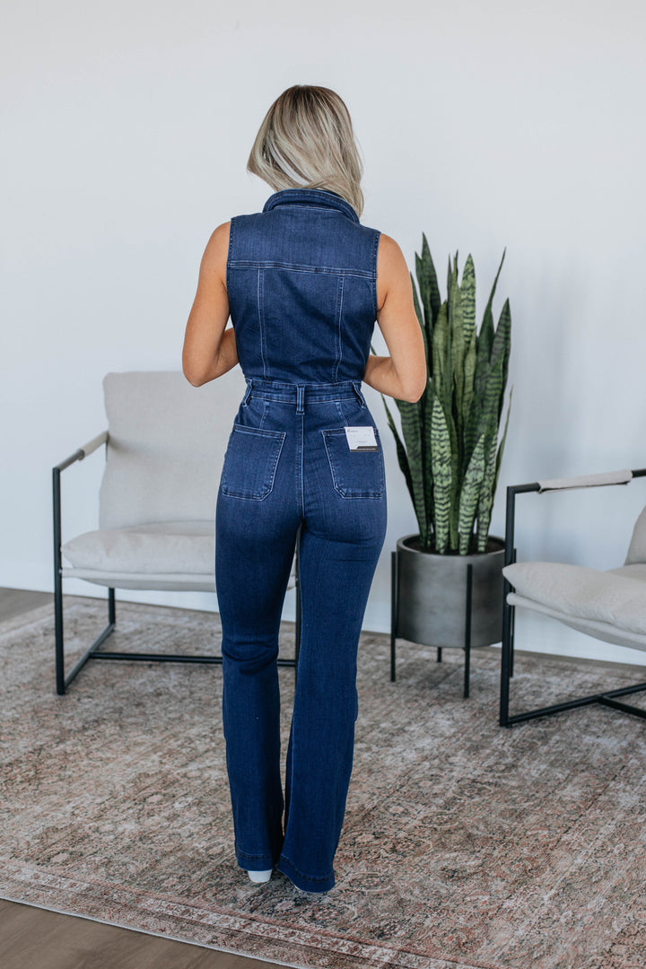 Rovie Denim Jumpsuit