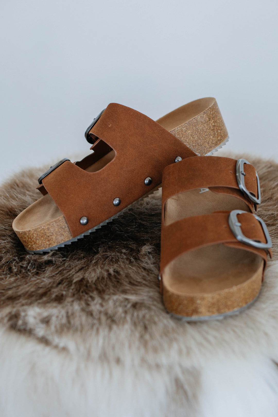 Simply Thriving Sandals - Cognac