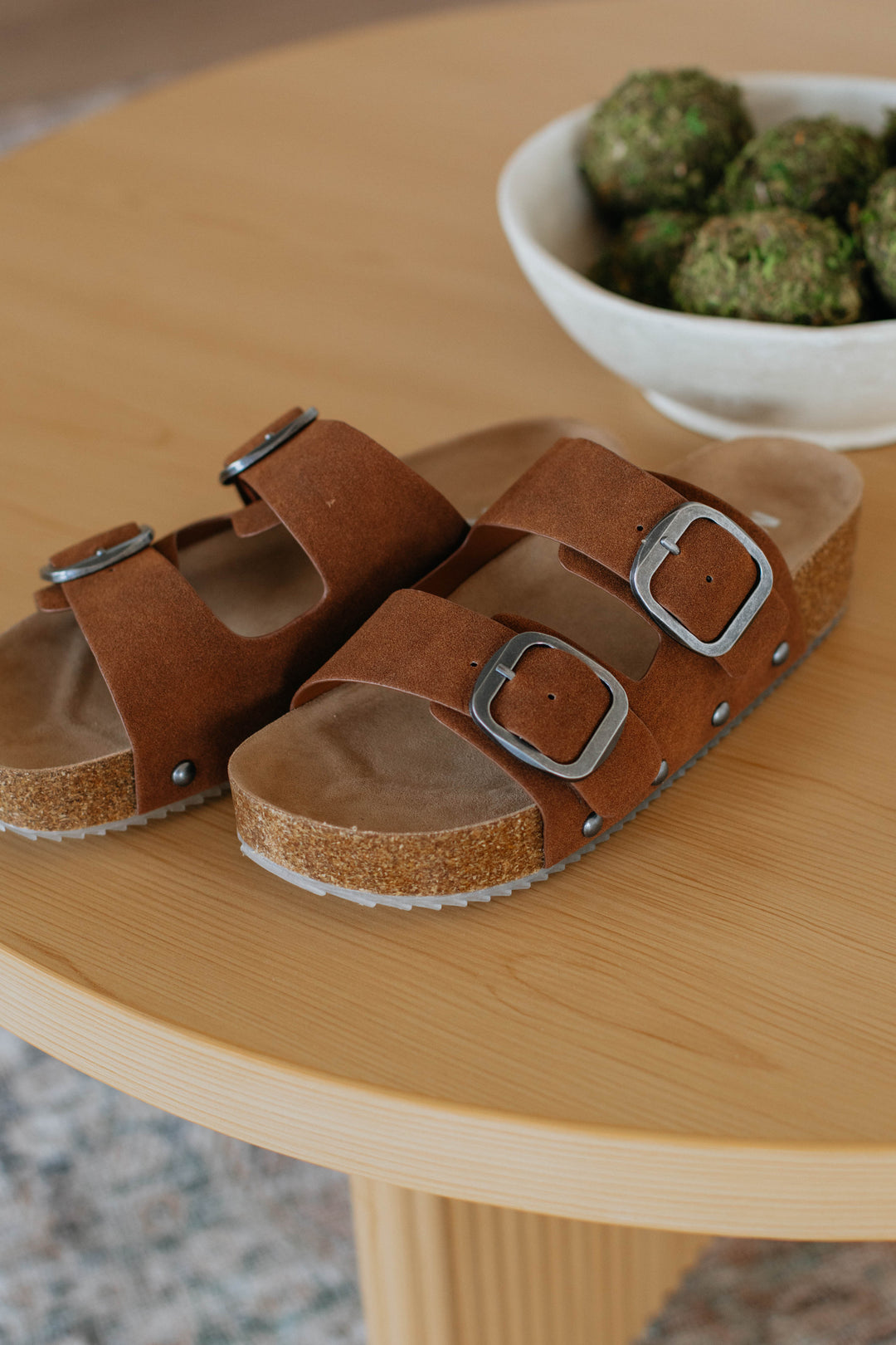 Simply Thriving Sandals - Cognac