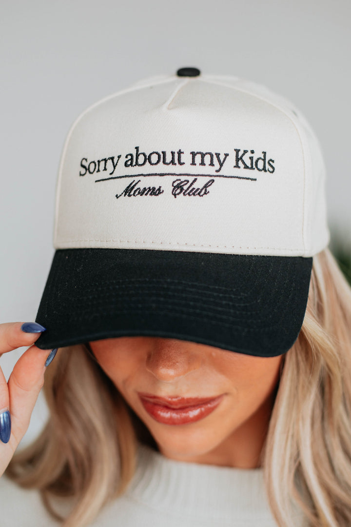 Sorry About My Kids Trucker Hat