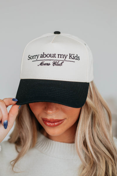 Sorry About My Kids Trucker Hat