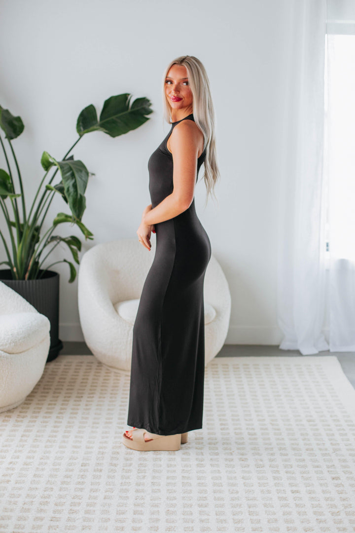 Tanya Maxi Dress - Black