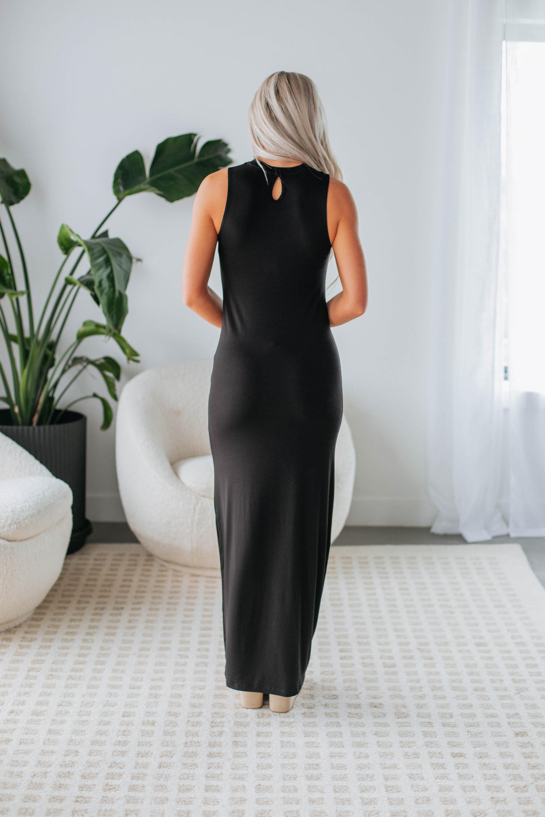 Tanya Maxi Dress - Black