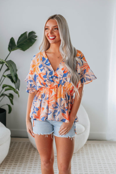 Tatiana Floral Top