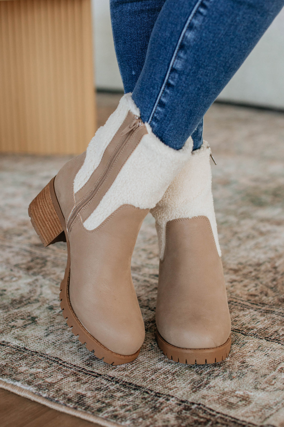 Thinking It Over Boots - Taupe