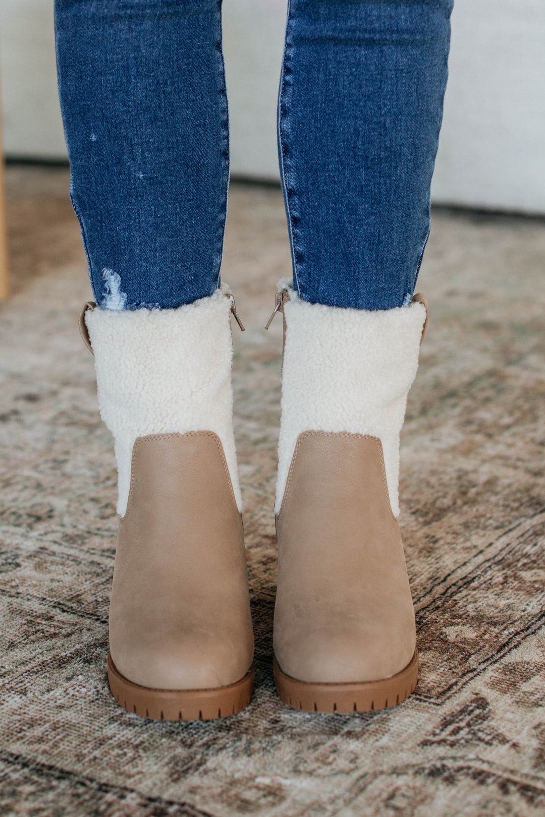 Thinking It Over Boots - Taupe