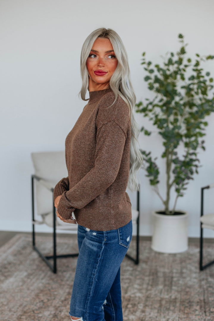 Tonya Sweater - Chocolate