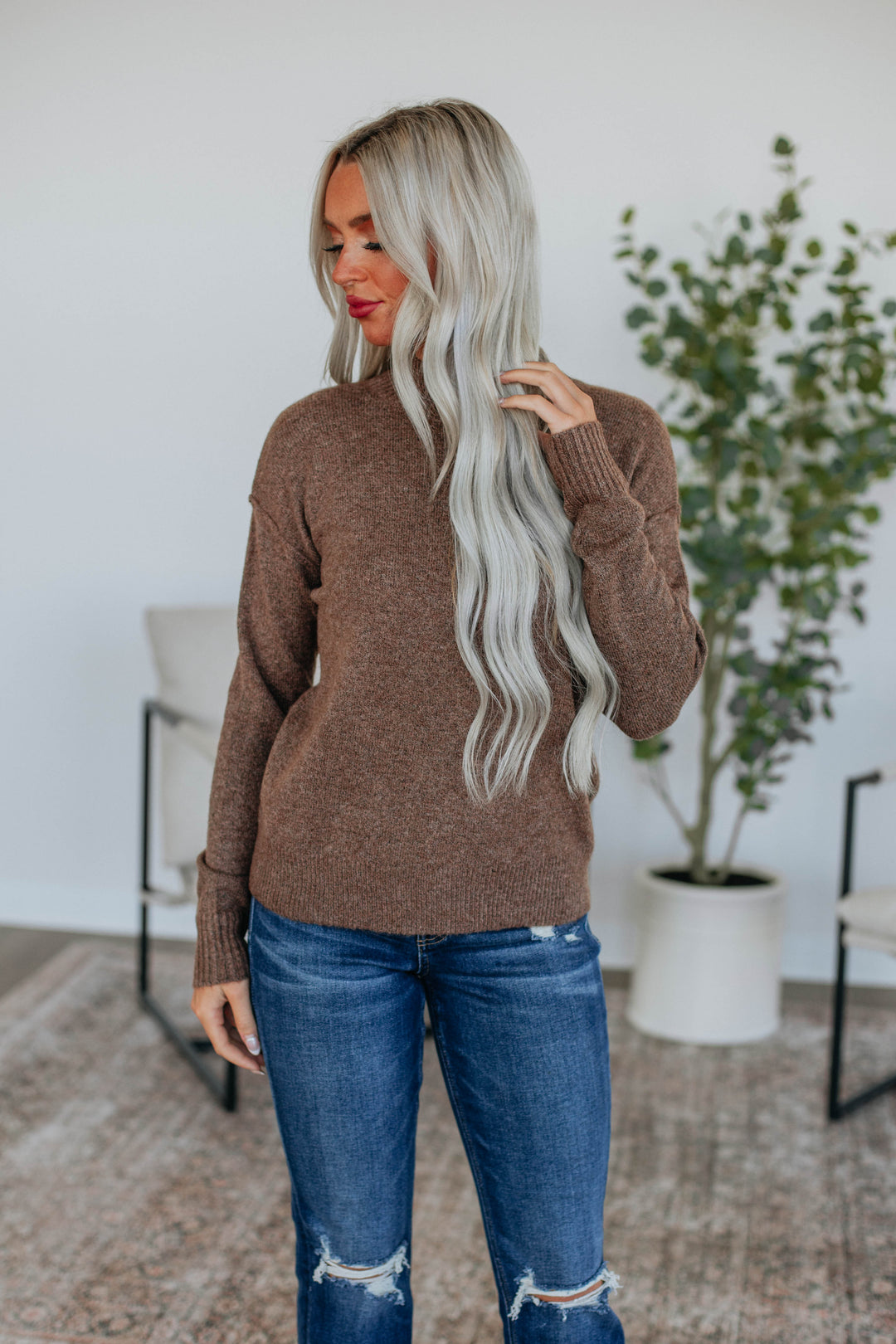 Tonya Sweater - Chocolate