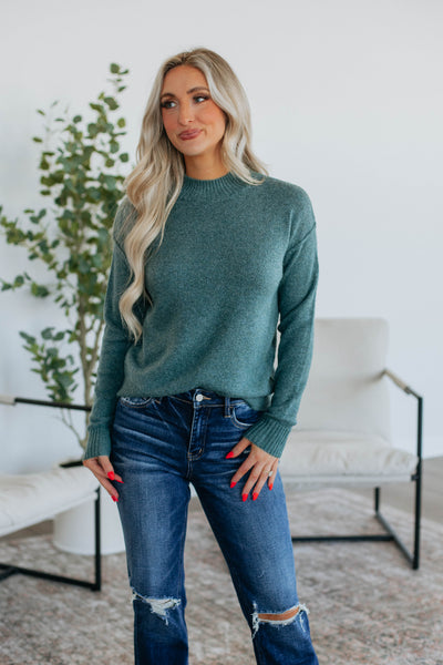 Tonya Sweater - Jade