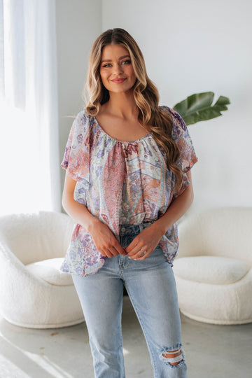 Tris Floral Top