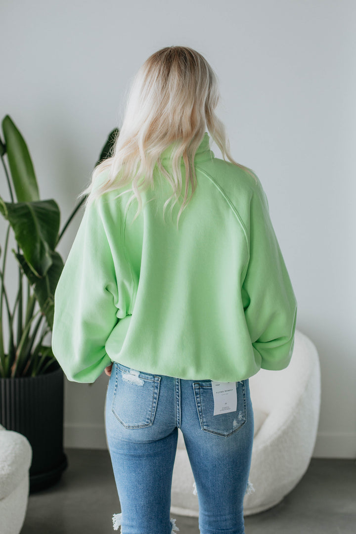 Tulley Pullover - Lime