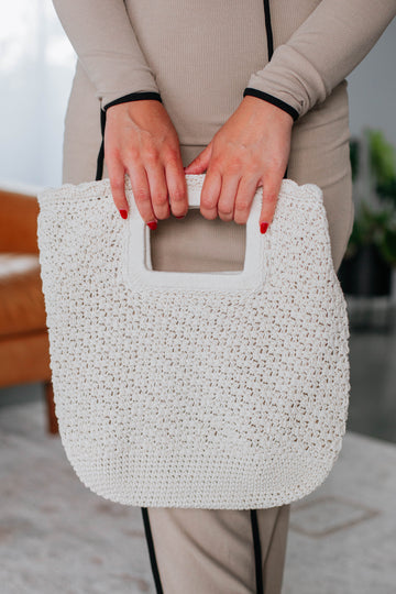 Vacay Bound Handbag - Ivory