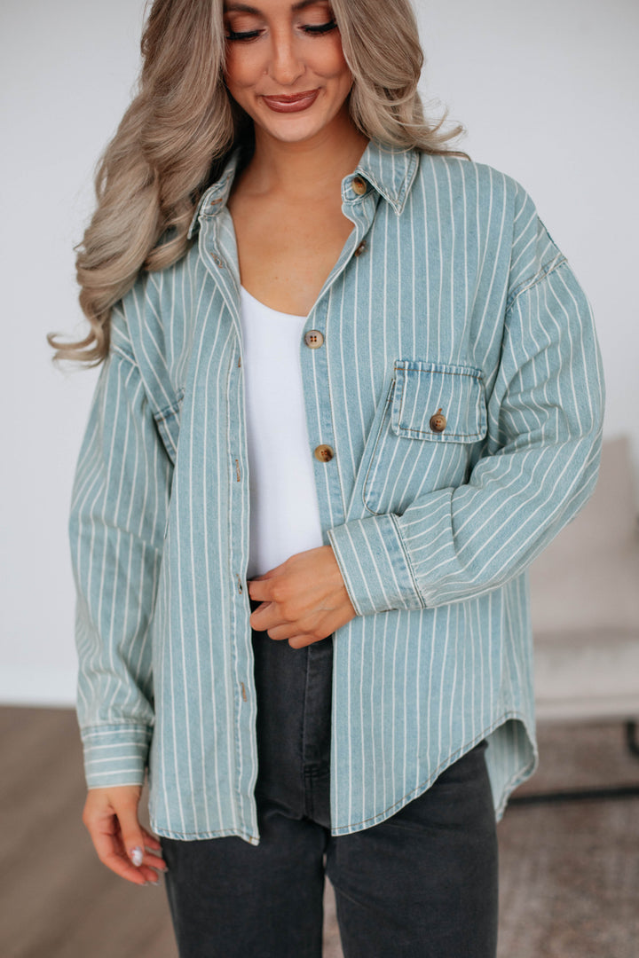 Wheeler Denim Top