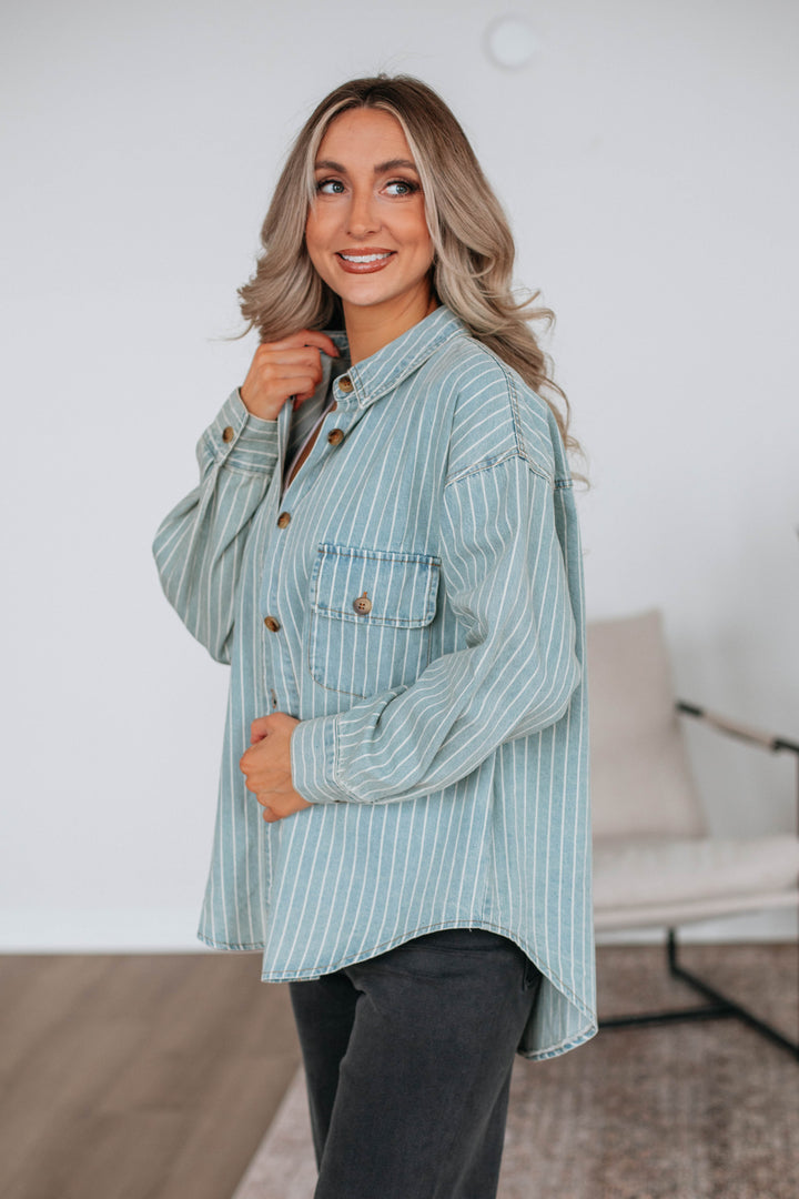 Wheeler Denim Top