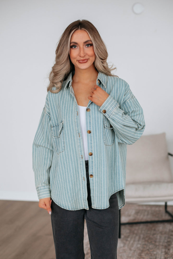 Wheeler Denim Top