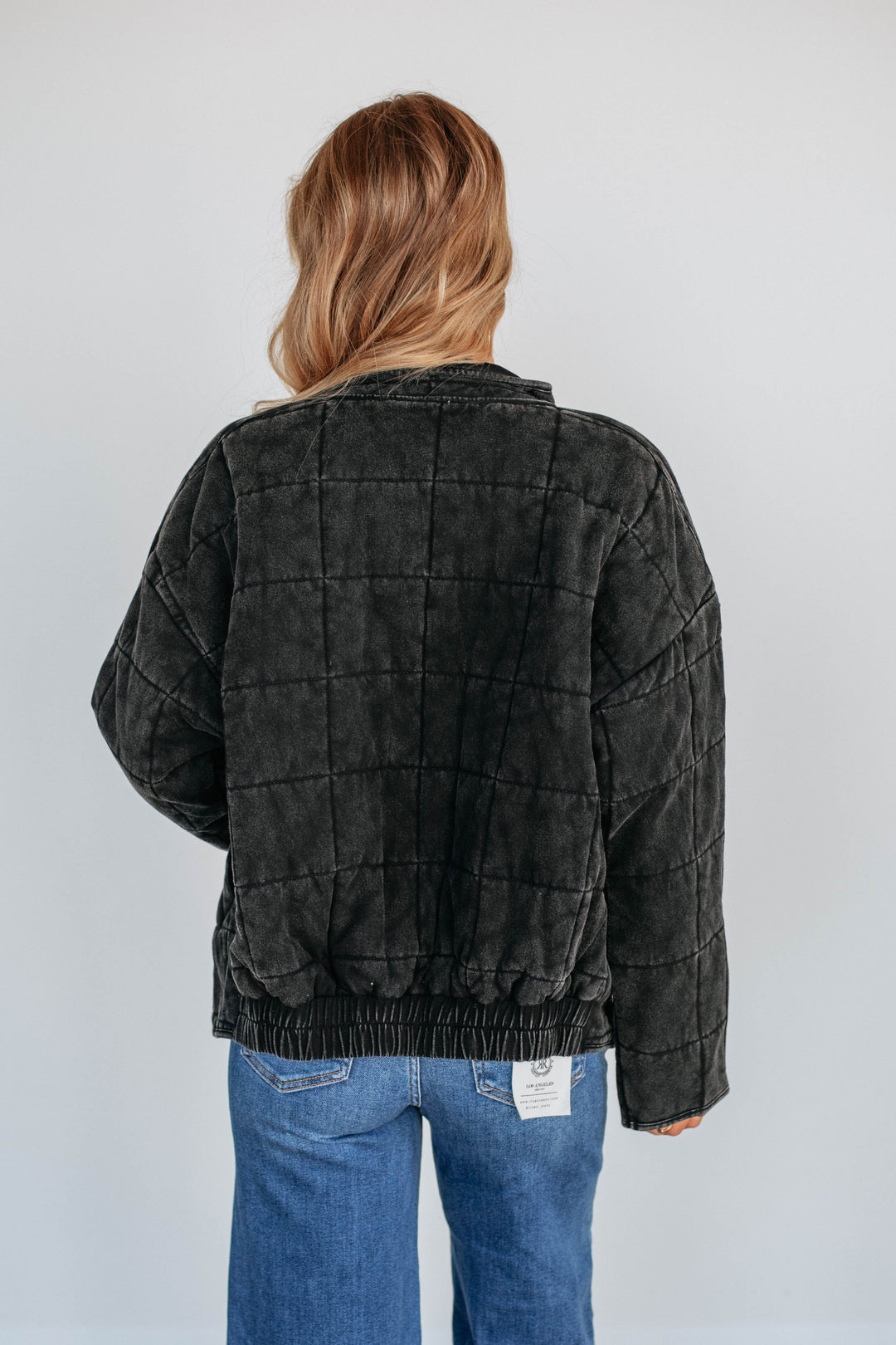 Winslie Quilted Jacket - Vintage Black