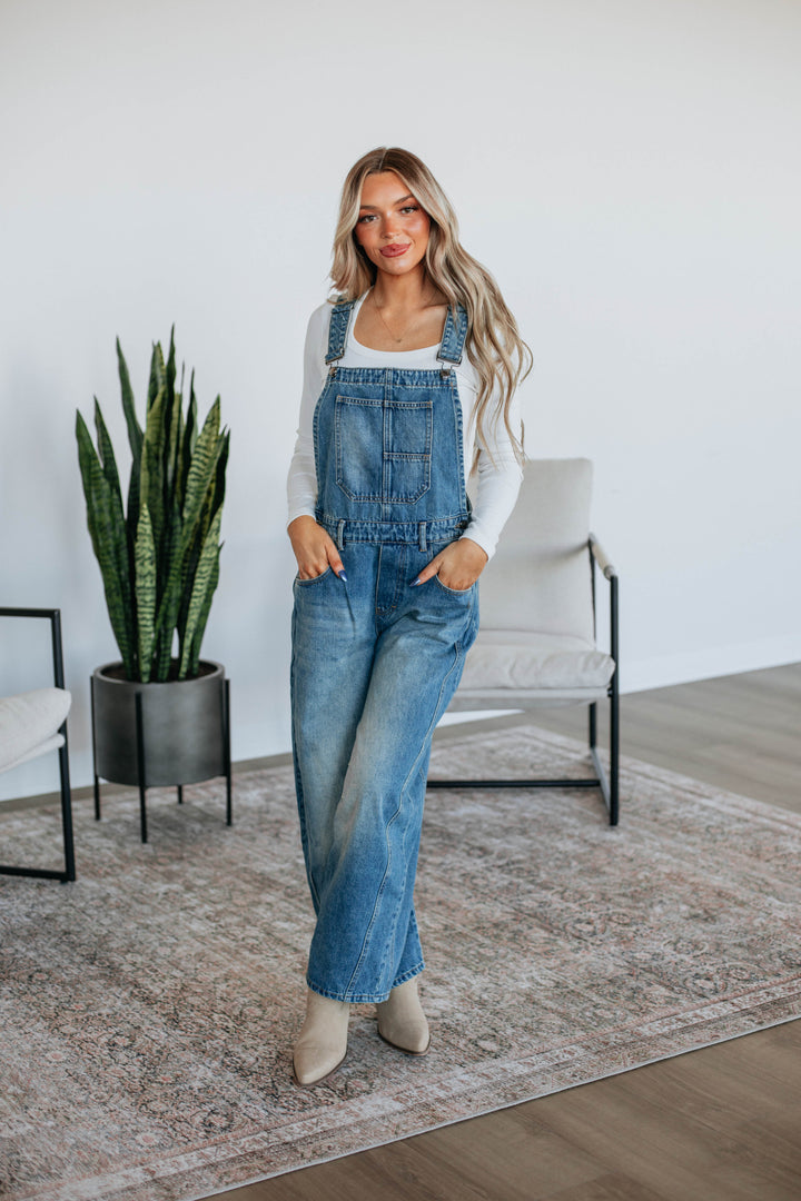 Zander Denim Overalls