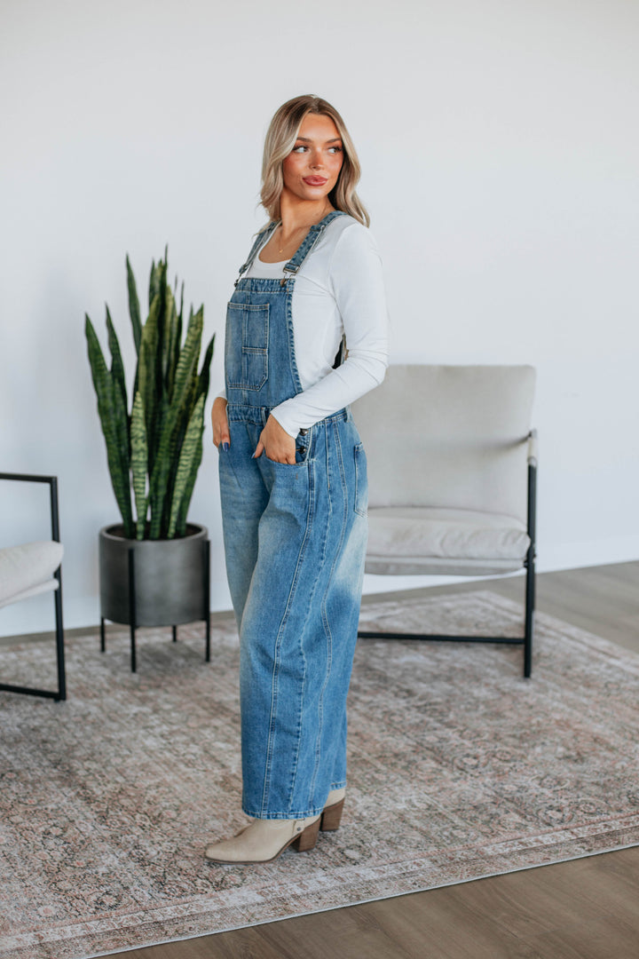 Zander Denim Overalls