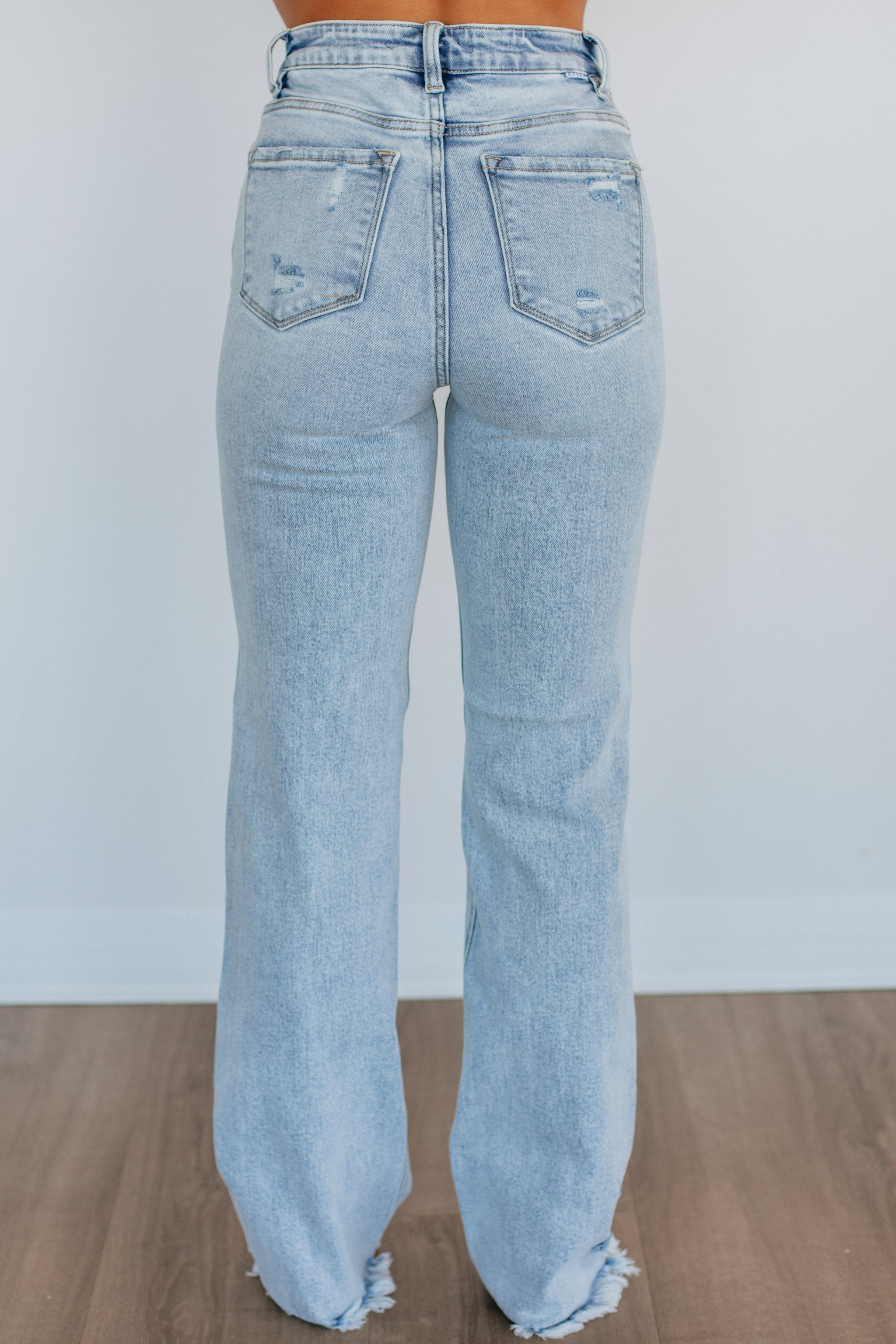 Eloise Risen Jeans - Light Wash