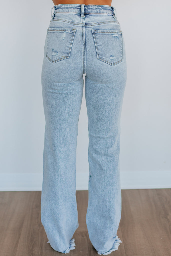 Eloise Risen Jeans - Light Wash