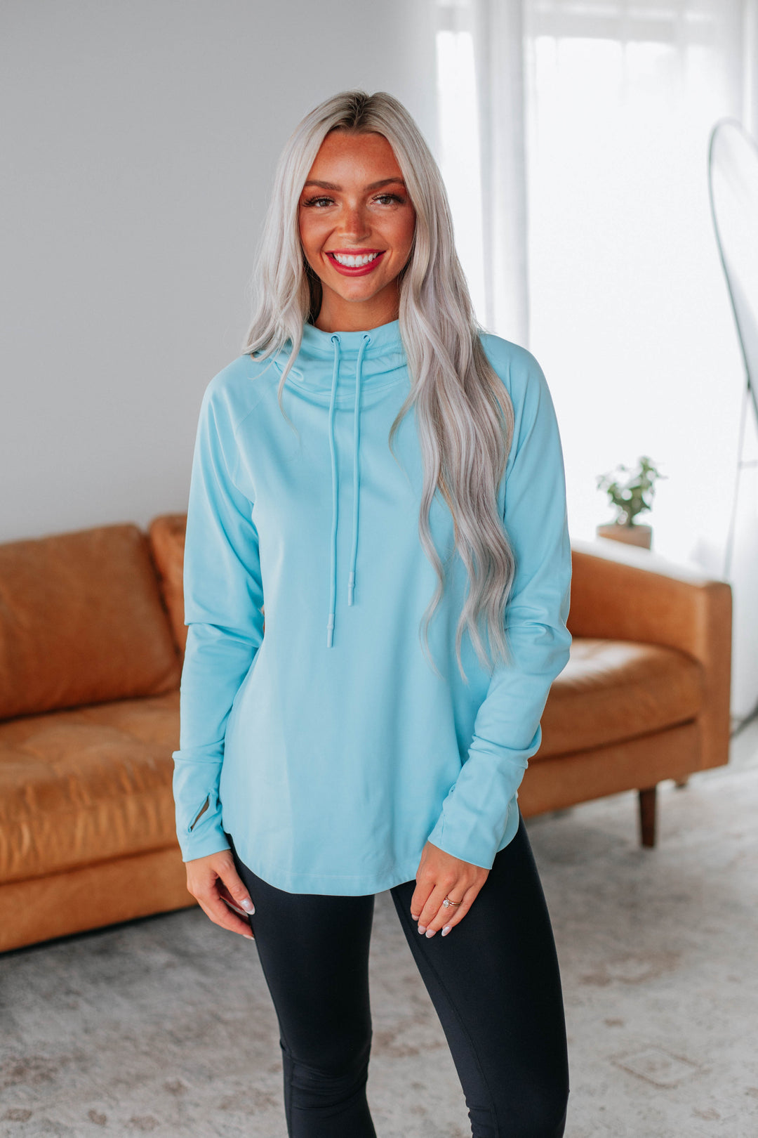 Alice Active Hoodie - Sky Blue