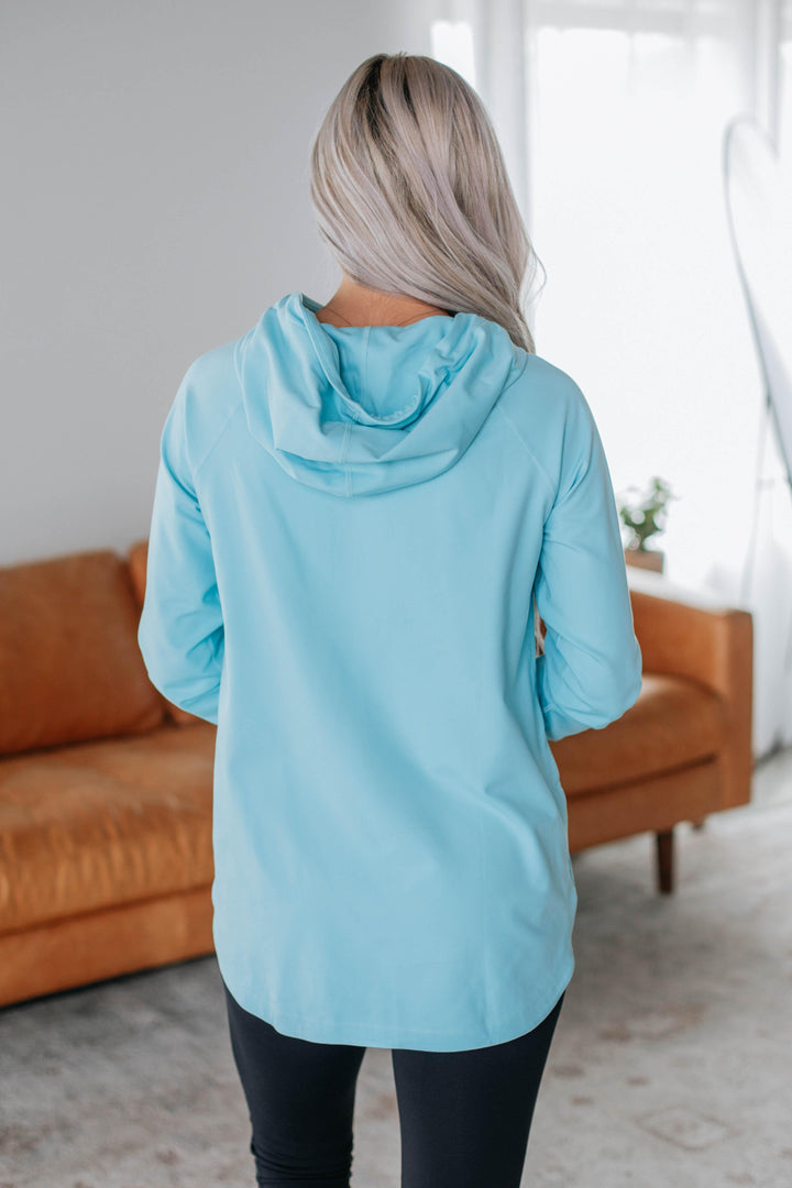 Alice Active Hoodie - Sky Blue