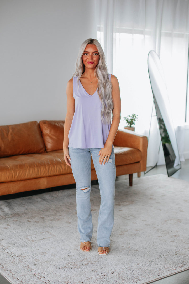 Linley Basic Tank - Pale Lavender