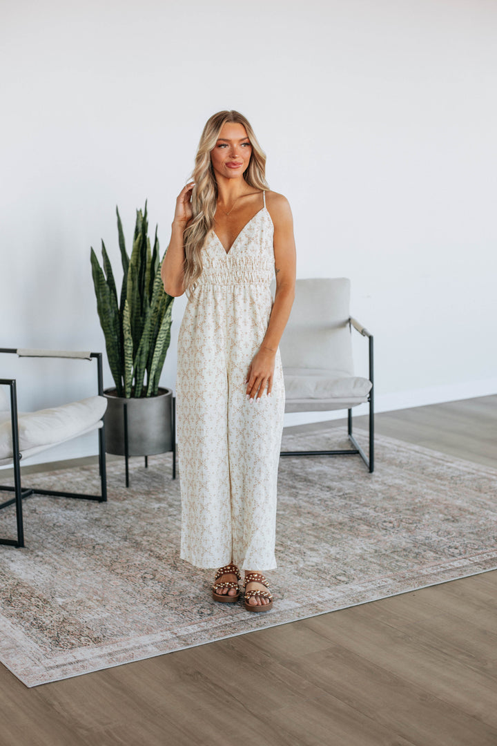 Angelica Floral Jumpsuit