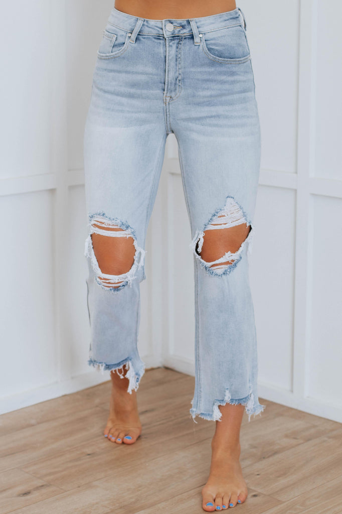 Rudy Straight Crop Jeans