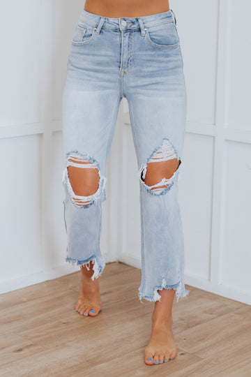 Rudy Straight Crop Jeans